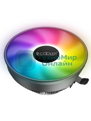 Кулер PCCooler E126M PRO черный 120мм алюминий+медь 1800rpm 29.8db 4-pin 92W 70мм