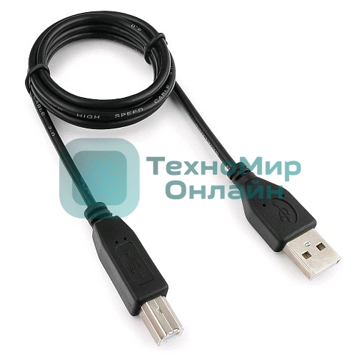 Кабель Гарнизон USB 2.0, AM/BM, 1м, пакет (GCC-USB2-AMBM-1M)
