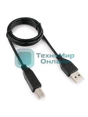 Кабель Гарнизон USB 2.0, AM/BM, 1м, пакет (GCC-USB2-AMBM-1M)