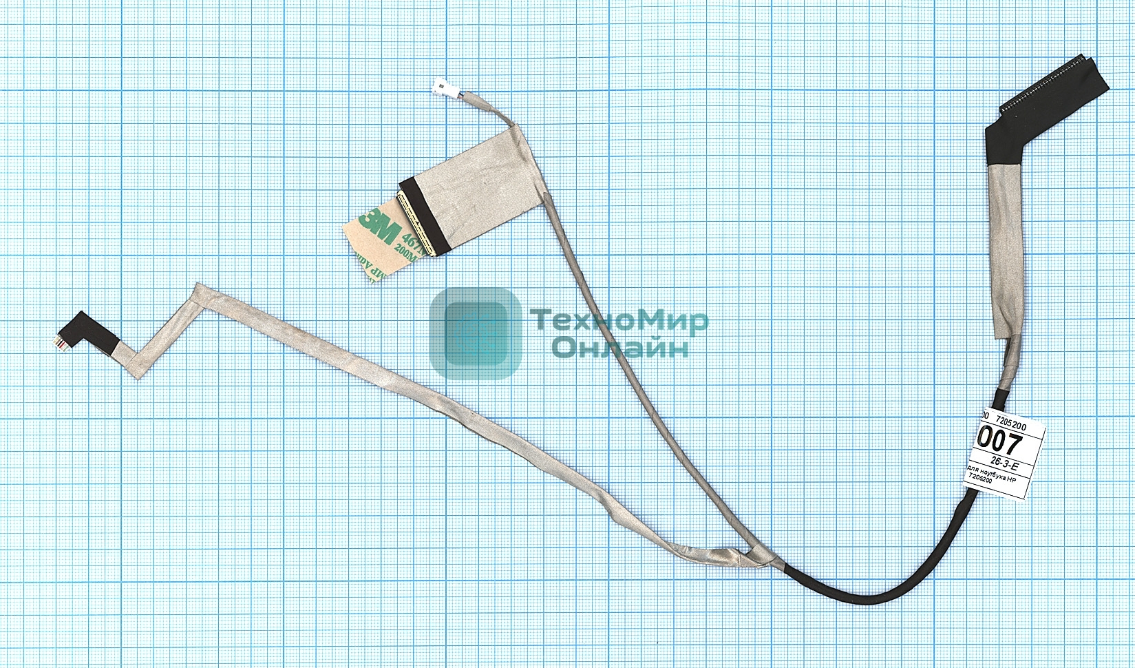 Шлейф матрицы для ноутбука HP Pavilion DV5-2000