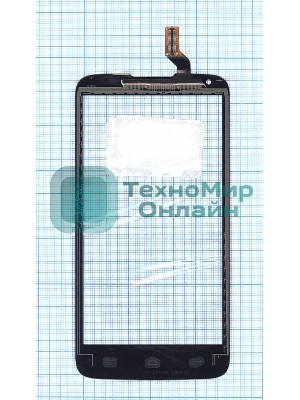 Сенсорное стекло (тачскрин) для Huawei Ascend G710, черное