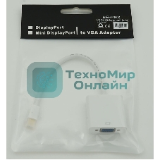 Переходник Display Port DisplayPort mini (m)/VGA HD15 (f)