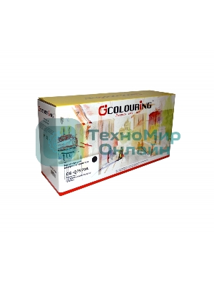 Картридж лазерный Colouring CG-Q7570A черный (15000 стр.) для HP LJ M5025mfp/M5035/M5035x/M5035xs