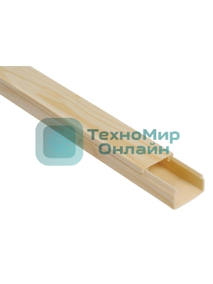 Кабель-канал 12х12 L2000 пластик ЭЛЕКОР сосна IEK CKK10-012-012-1-K34