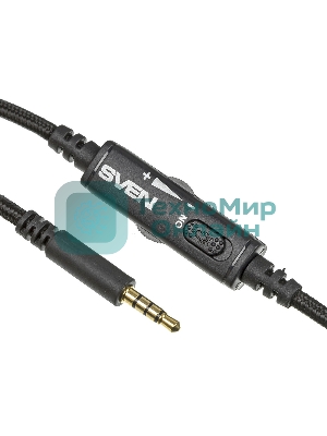 Гарнитура Sven AP-G999MV чёрный, проводная, 3.5 мм