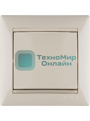 Механизм переключателя 1-кл. СП Valena проходн. на 2 напр. сл. кость Leg 774306