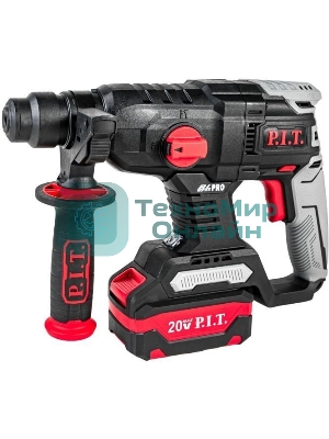 Перфоратор P.I.T. PBH20H-22A/1 патрон:SDS-plus уд.:1.5Дж аккум.