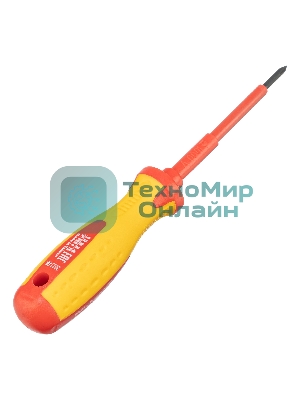 Отвертка Matrix Insulated, PH0 x 75 мм, CrMo, до 1000 В, двухкомп. рукоятка