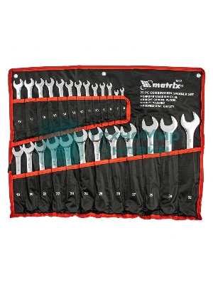 Набор комбинированных ключей Matrix (6-32 мм) 25 шт.