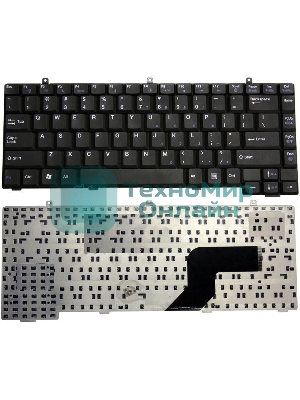 Клавиатура для ноутбука Gateway NA1 черная