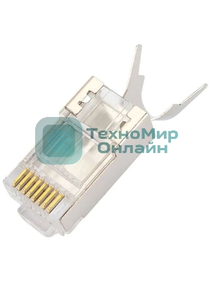 Коннектор Vention RJ45 (8p8c), FTP cat. 7, под витую пару (10 шт.)