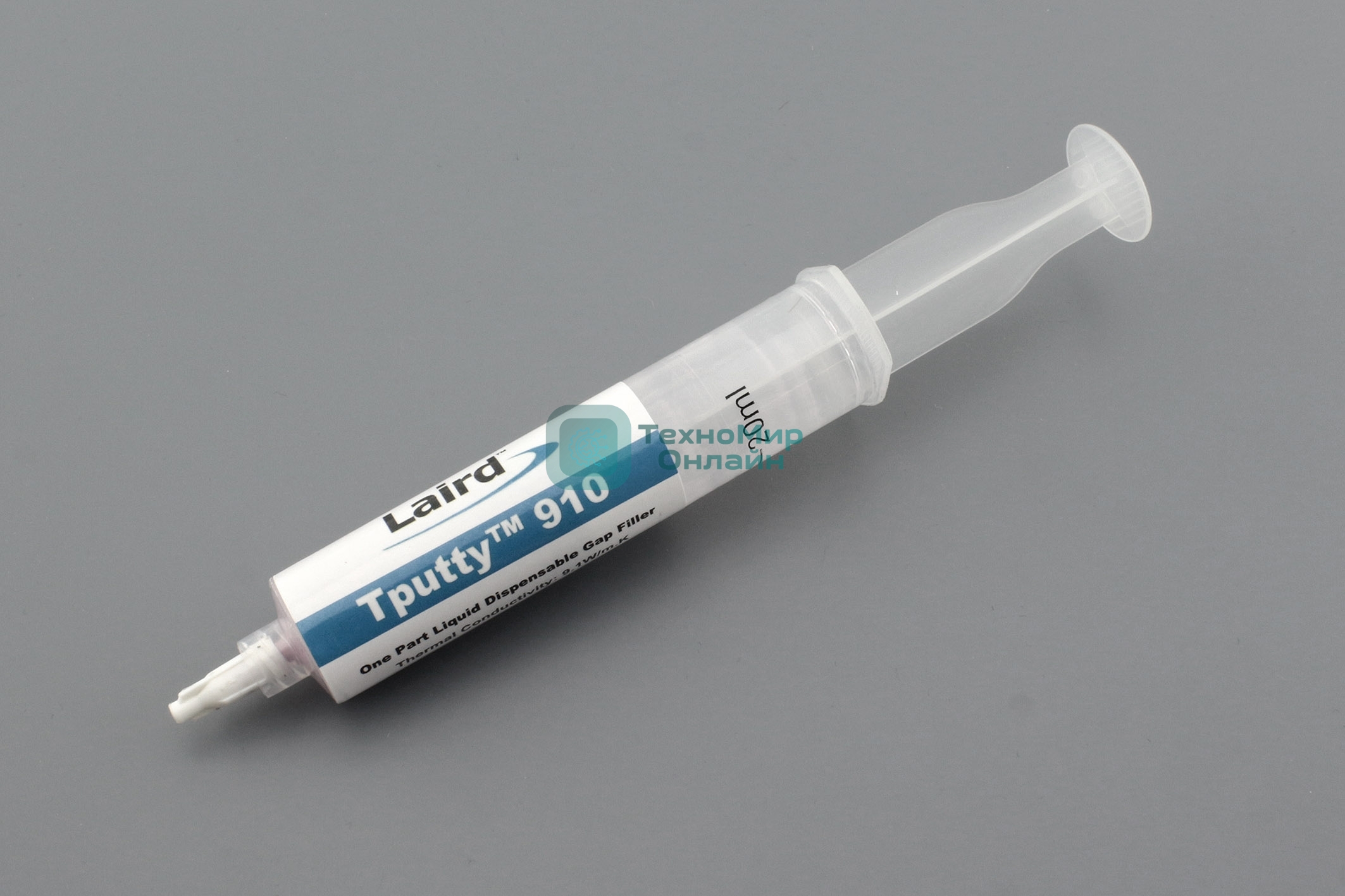 Жидкая термопрокладка Laird tputty 910 32 г. 10 мл