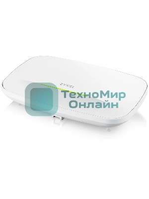 Точка доступа Zyxel NebulaFlex NWA210BE, Wi-Fi 7 (BE12300), MU-MIMO 4x4+2x2, 2xLAN 2.5GE, без БП