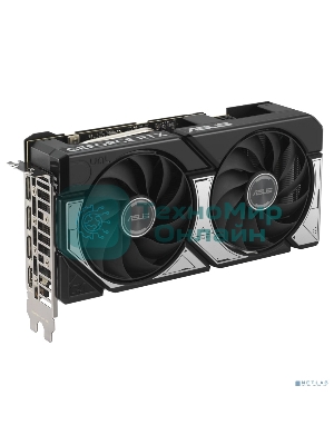 Видеокарта ASUS GeForce RTX 5060 Ti 8G DUAL OC Edition, NVIDIA RTX 5060 Ti, 8 ГБ GDDR7, 128 бит, PCI-e 5.0, 1xHDMI, 3xDP, 2632 МГц