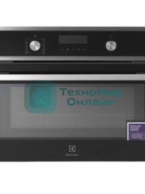 Духовой шкаф электрический Electrolux EVL6E49X черный/серебристый