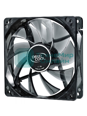 Вентилятор для корпуса DEEPCOOL WIND BLADE 120 черный, 120 мм, 1300 об/мин, 26.6 дБ, 3 pin