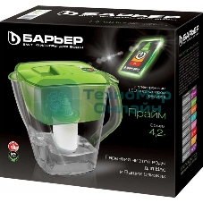 Кувшин Барьер Прайм зеленое яблоко 4.2л.