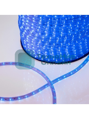 Дюралайт Neon-night LED, постоянное свечение (2W) - синий, 36 LED/м, бухта 100м
