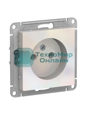 Механизм розетки 1-м СП AtlasDesign без заземл. 16А жемчуг SchE ATN000441