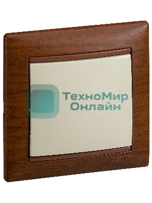 Механизм переключателя 1-кл. СП Valena проходн. на 2 напр. сл. кость Leg 774306