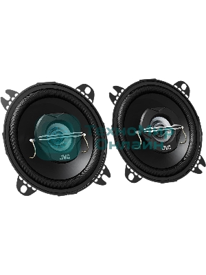 Колонки автомобильные JVC CS-J420X 210Вт 90дБ 4Ом 10см (4дюйм) (ком.:2кол.) коаксиальные двухполосные