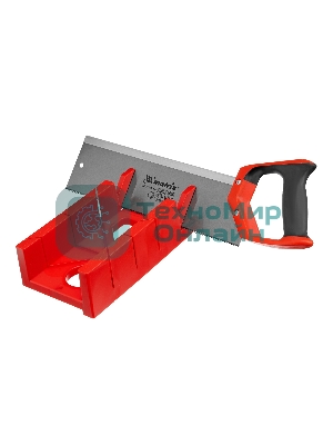 Стусло Matrix, 300x100 мм, пластиковое + обушковая пила, 350 мм, двухкомпонентная рукоятка