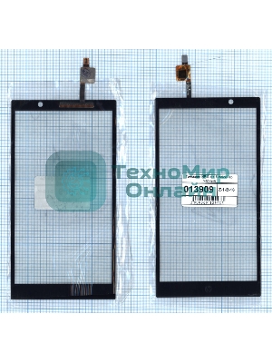 Сенсорное стекло (тачскрин) для HP Slate 6 VoiceTab, черное