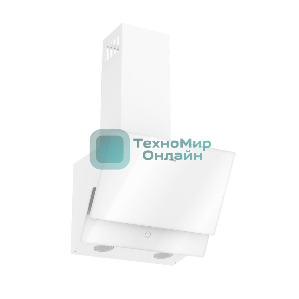 Вытяжка наклонная Elikor Vertex WH 60 белый, 60 см, 750 куб. м/ч, 56 дБ