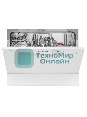 Встраиваемая посудомоечная машина Maunfeld MLP-06DW, белый, 44.8 см, 6 компл., 49 дБ, класс A+