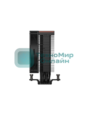 Кулер для процессора PCCooler RT500 Digital черный 120мм алюминий+медь 2200rpm 32db 4-pin 240W