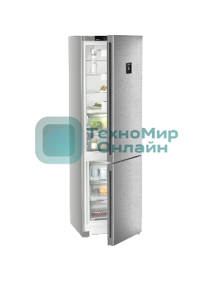 Холодильник Liebherr CBNsdc 573i-22 серебристый двухкамерный 266/94л морозилка снизу, No Frost