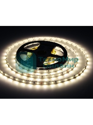 Светодиодная лента Ambrella light GS3002 2835 60Led/ 6W m/ 24V IP20 4500K/ 5000*8*1.2mm (2 конт.)