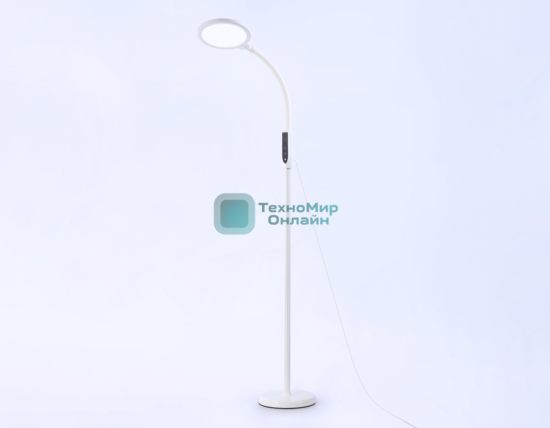 Светильник Ambrella light TR97701 WH белый LED 18W 3000K-6400K 170*230*1650 (ПДУ ИК)