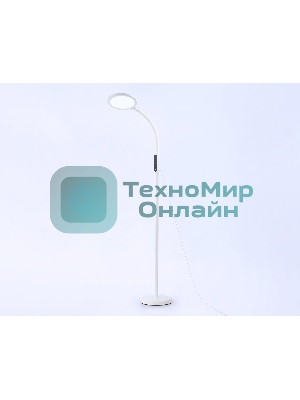 Светильник Ambrella light TR97701 WH белый LED 18W 3000K-6400K 170*230*1650 (ПДУ ИК)