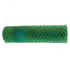 Решетка заборная в рулоне, 1,3х20 м, ячейка 70х55 мм, пластиковая, зеленая Россия