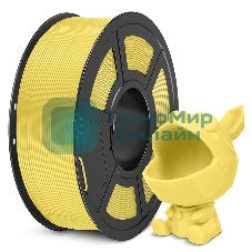 Филамент NVPRINT PLA Meta Yellow для 3D печати диаметр 1.75мм  длина 330 метров  масса 1 кг