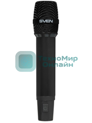 Набор беспроводных микрофонов SVEN MK-742, черный (2.4GHz, 180mAh)