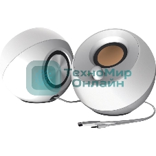 Акустическая система Creative PEBBLE MF1680 2.0 белый 4.4Вт