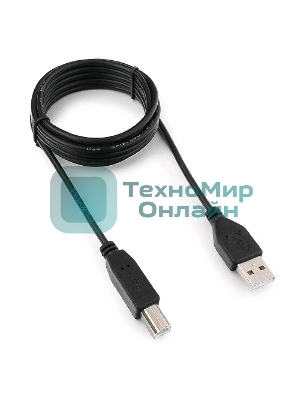Кабель Гарнизон Кабель USB 2.0, AM/BM, 1.8м, пакет (GCC-USB2-AMBM-1.8M)