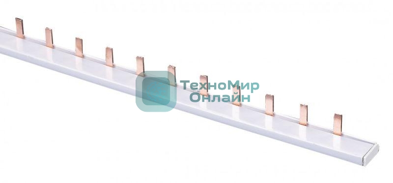 Шина соединительная типа PIN (штырь) 1P до 63А (дл.1м) ШС-101 DEKraft 32030DEK