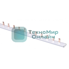 Шина соединительная типа PIN (штырь) 1P до 63А (дл.1м) ШС-101 DEKraft 32030DEK