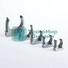 Клипса для трубы d16мм Рувинил К01116