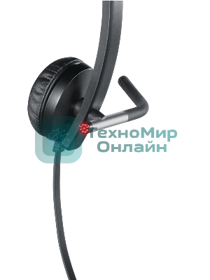 Гарнитура Logitech H650e чёрный, проводная, USB
