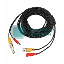 Кабель соединительный для систем видеонаблюдения Rexant BNC + DC питание, длина 18 метров