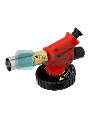 Профессиональная горелка Matrix на бутановый баллон, пьезоподжиг, расширенное сопло