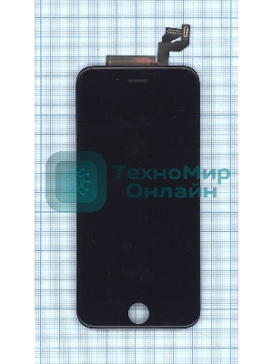 Дисплей для iPhone 6S в сборе с тачскрином (Foxconn) черный