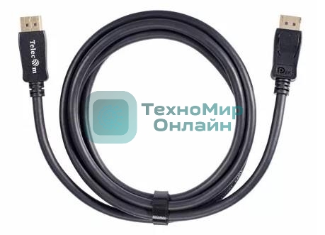 Кабель соединительный Telecom TCG745C-2M DP-DP 1.4V 8K@60Hz 2м, Econom