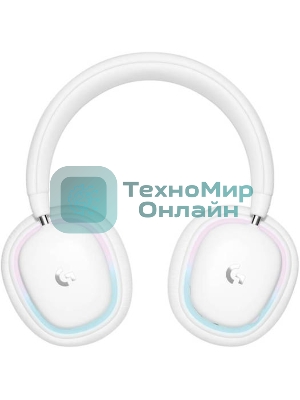 Гарнитура Logitech G735 белый, беспроводная, Bluetooth/USB, до 56 ч, подсветка