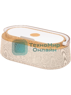 Колонка портативная BBK BTA2010 бежевый 10W 1.0 BT 10м 1800mAh