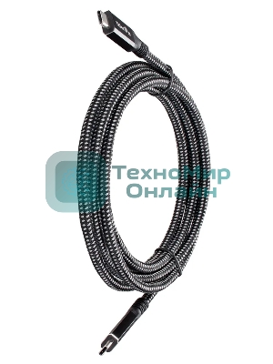 Кабель USB4 TypeCM/CM 8K@30Hz, 40Gbps, PD 240W, медь Telecom 2м TUS840-2M